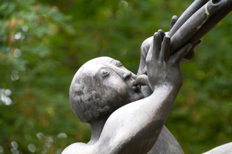 Fluitspelende centaur