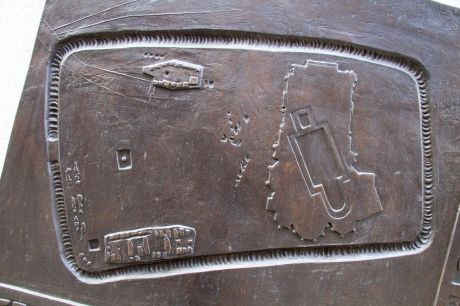 Plaquette Burchtterrein De Heren van Rode